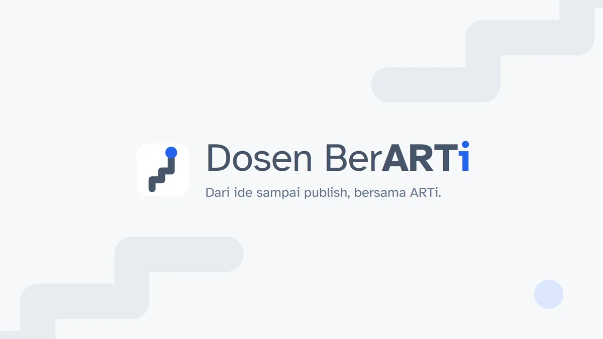 Channel YouTube Dosen BerARTi: Dari ide sampai publish, bersama ARTi